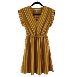 Monteau | Golden Pocket Dress